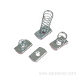 stainless steel spring nuts T-slot Nuts